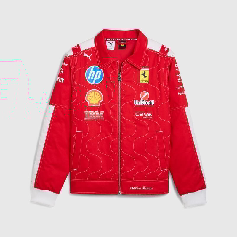 Scuderia Ferrari F1 PUMA 2025 Monza GP Team Jacket