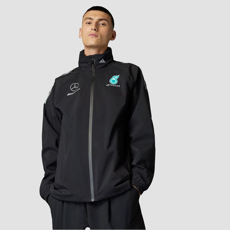 Mercedes-AMG F1 adidas 2025 Team Mechanic's Rain Jacket
