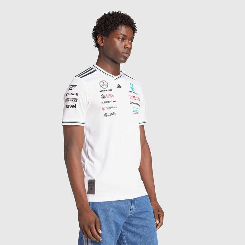 Mercedes-AMG F1 adidas 2025 Authentic Driver T-shirt