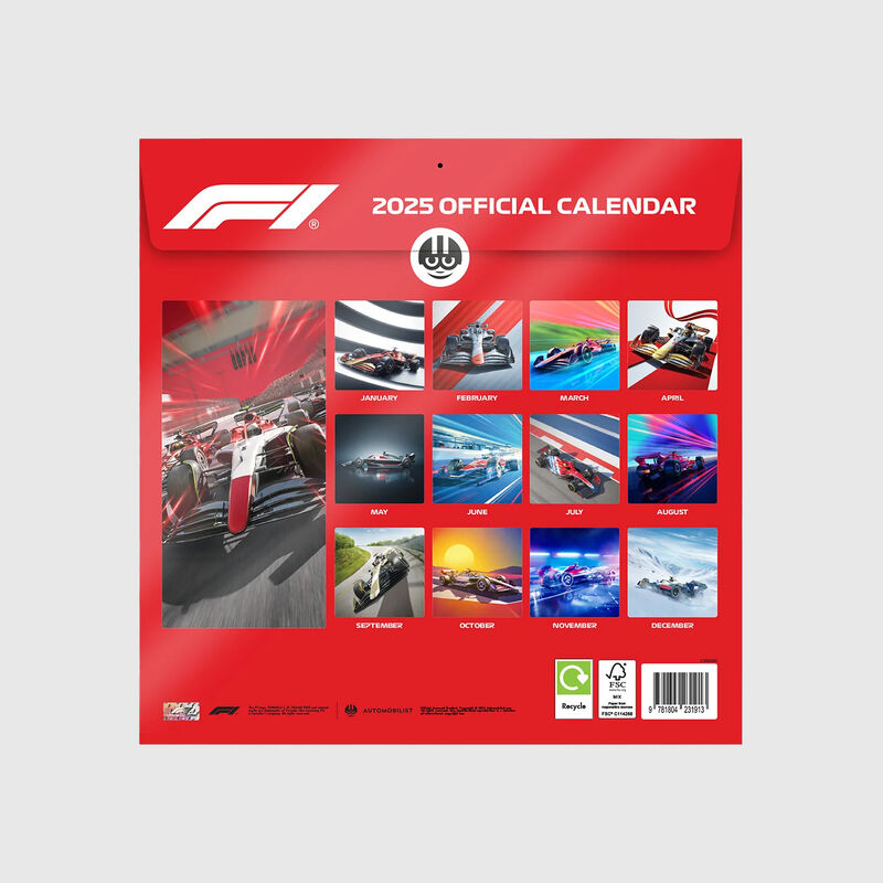 F1 Collection 2025 Official F1® Calendar