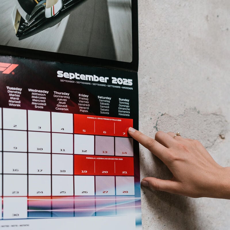 F1 Collection 2025 Official F1® Calendar