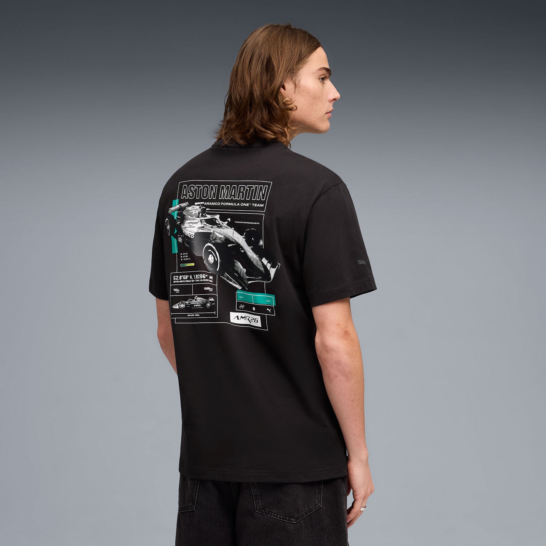 Aston Martin F1 Team PUMA Graphic T-shirt