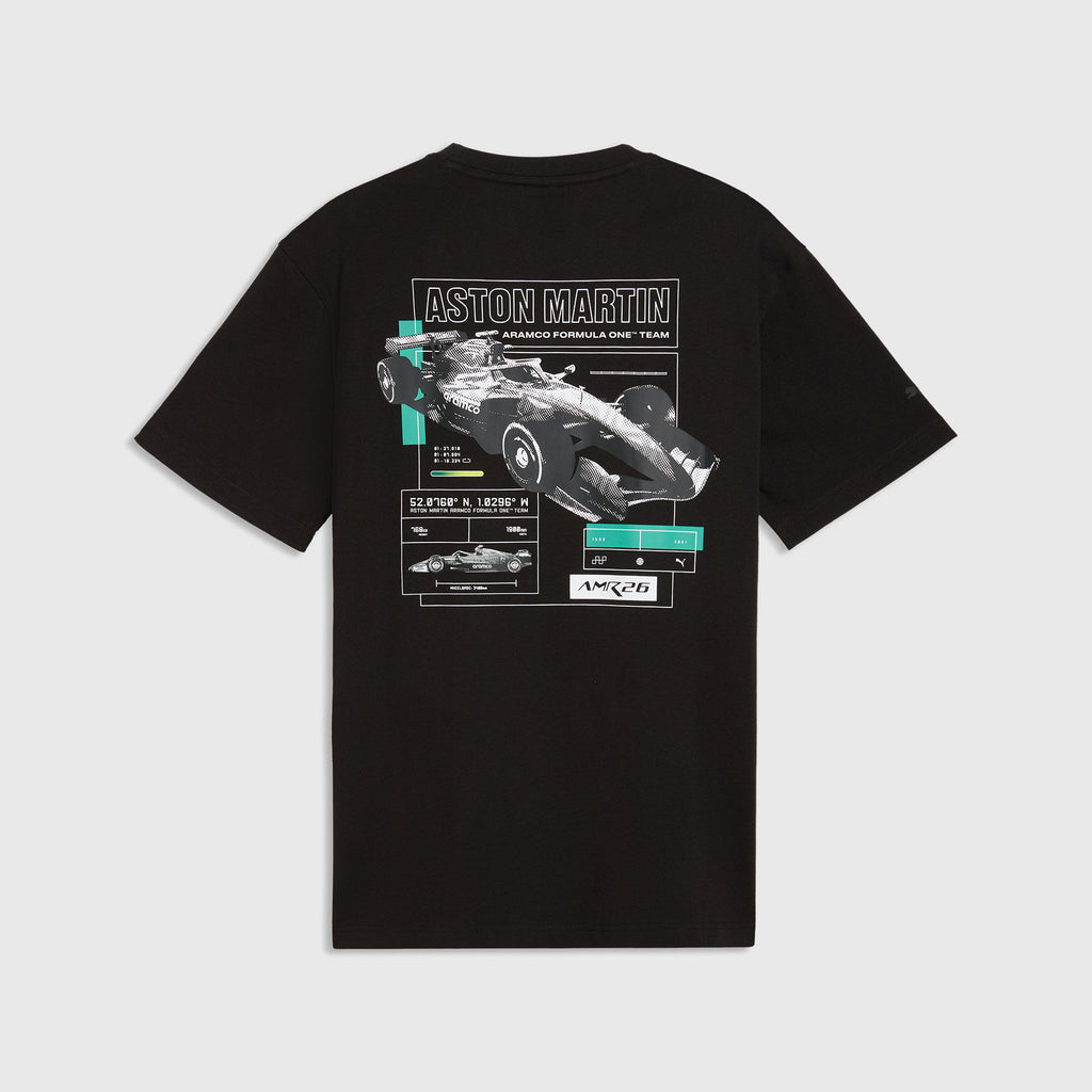 Aston Martin F1 Team PUMA Graphic T-shirt