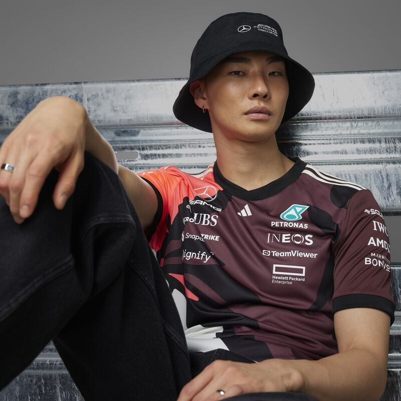 Mercedes-AMG F1 adidas Summer Pack 2025 Team Driver T-shirt