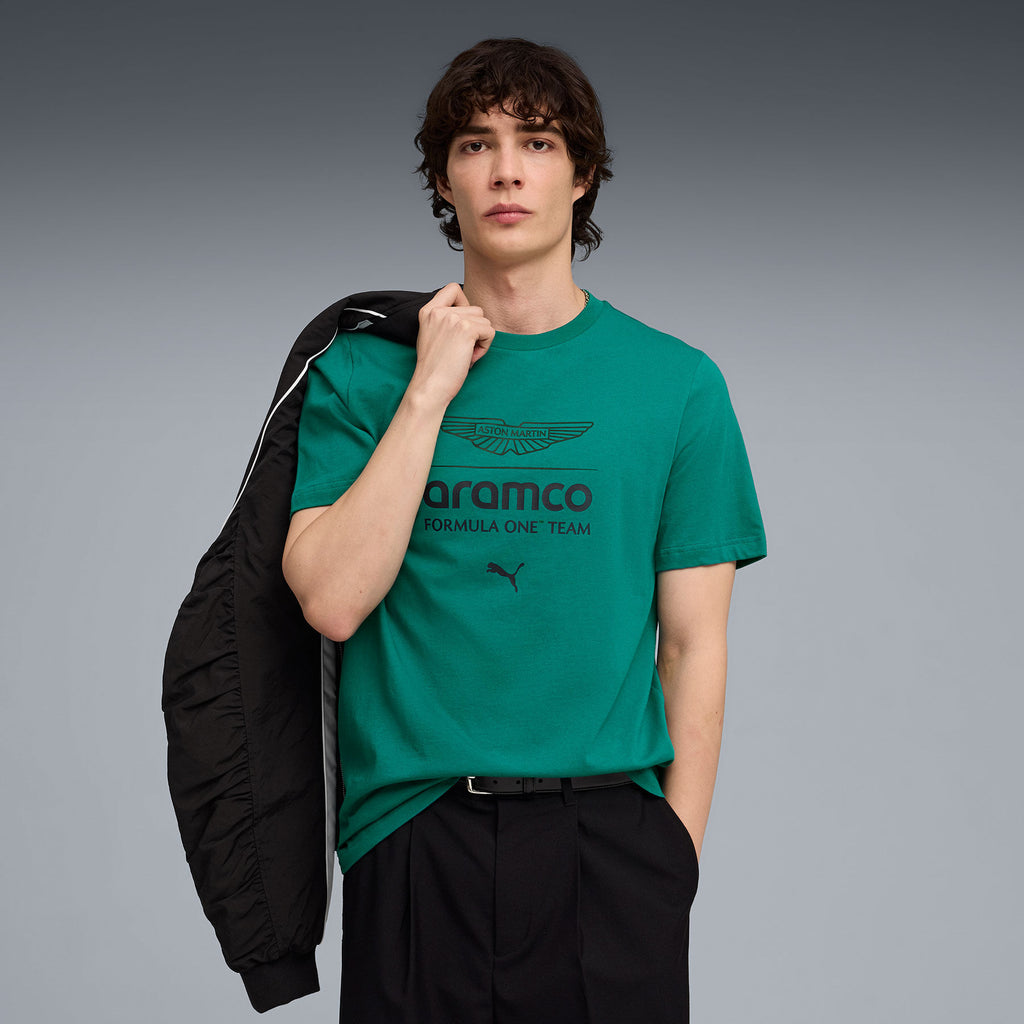 Aston Martin F1 Team PUMA Large Logo T-shirt