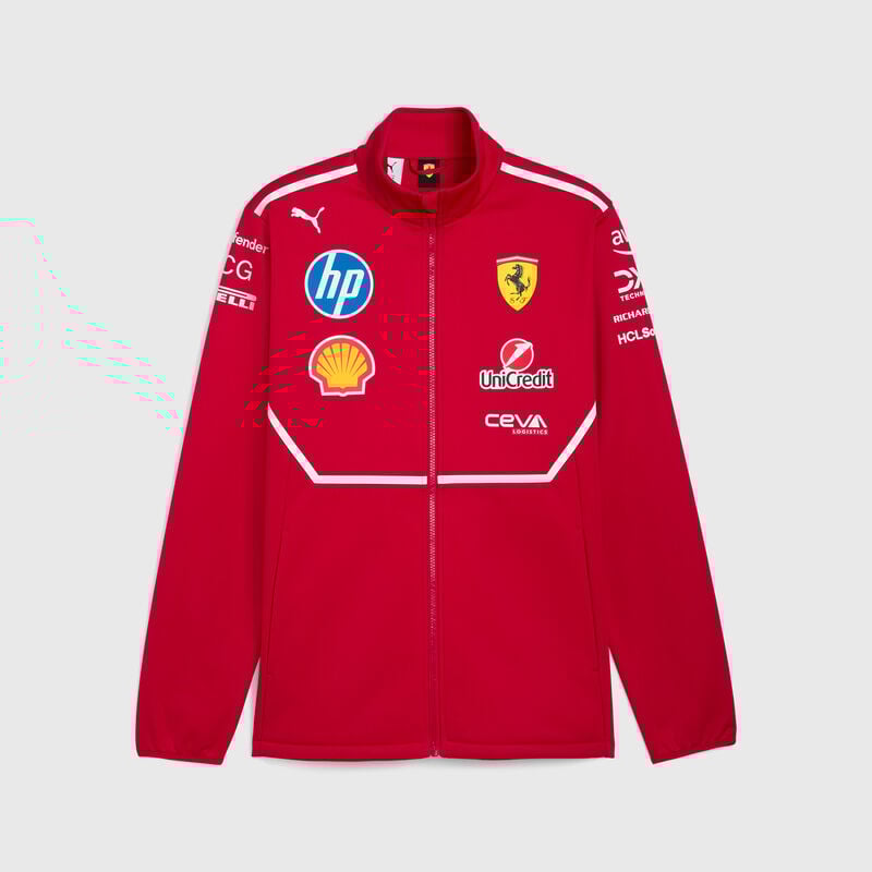 Scuderia Ferrari F1 PUMA 2025 Team Softshell Jacket