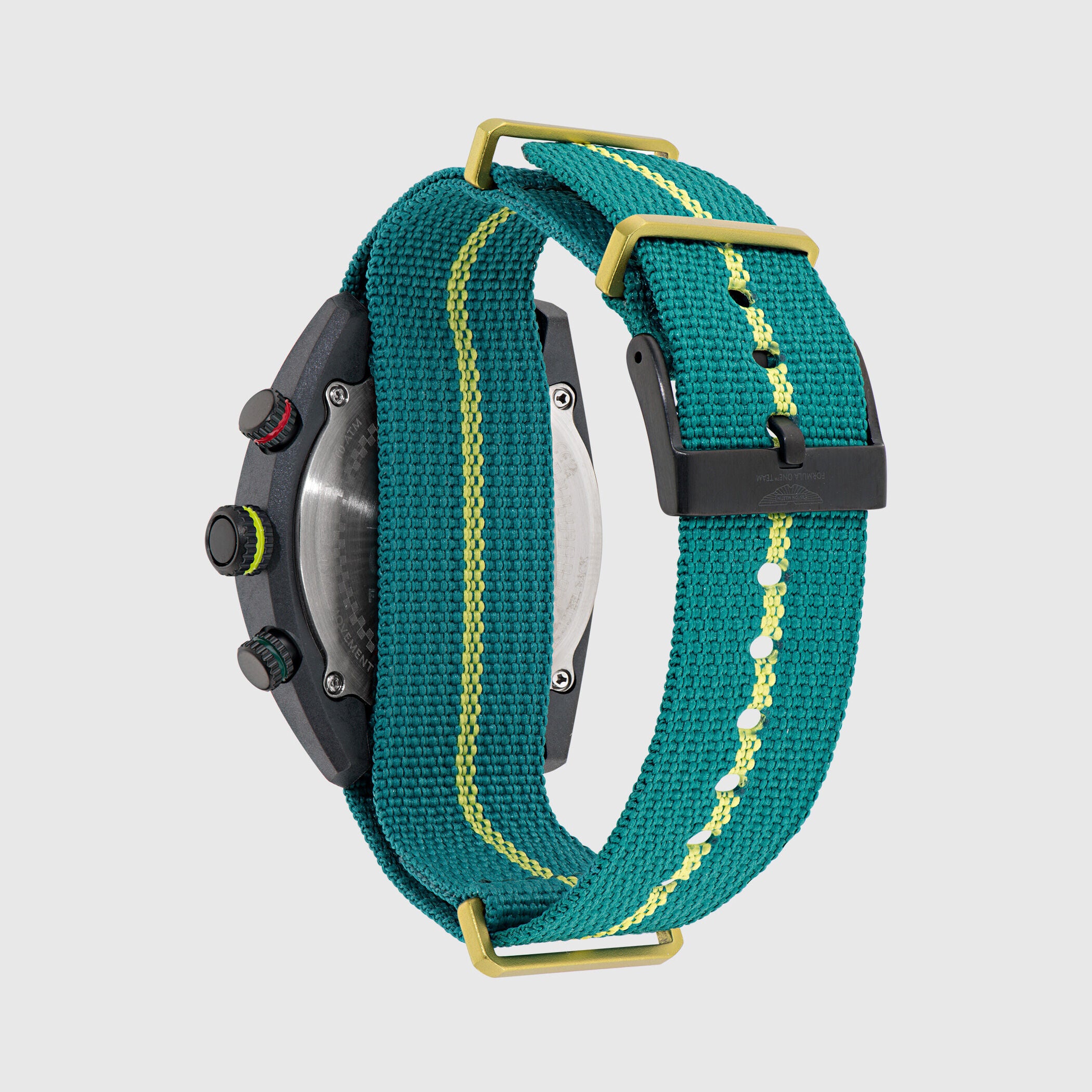 Aston Martin F1 Team DWF Nato Strap Watch
