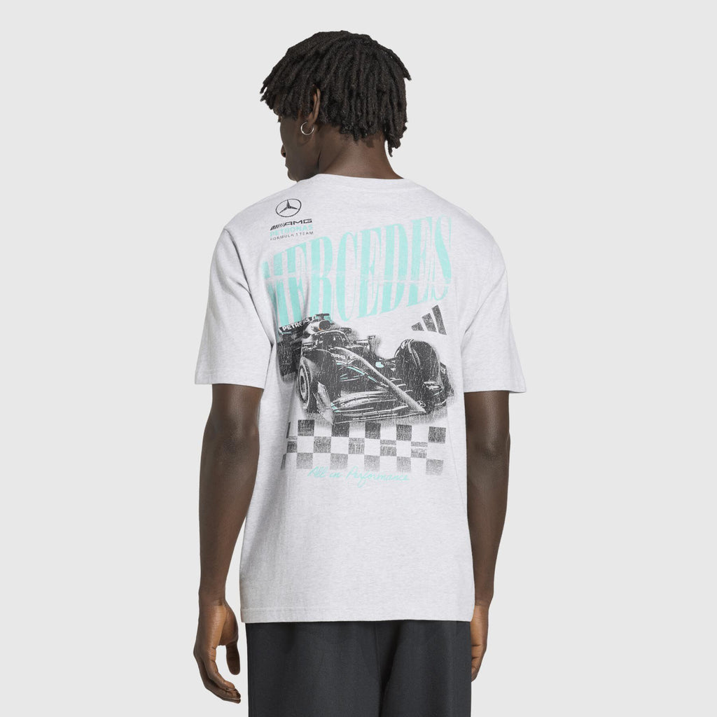 Mercedes-AMG F1 adidas George Russell Car Graphic T-shirt