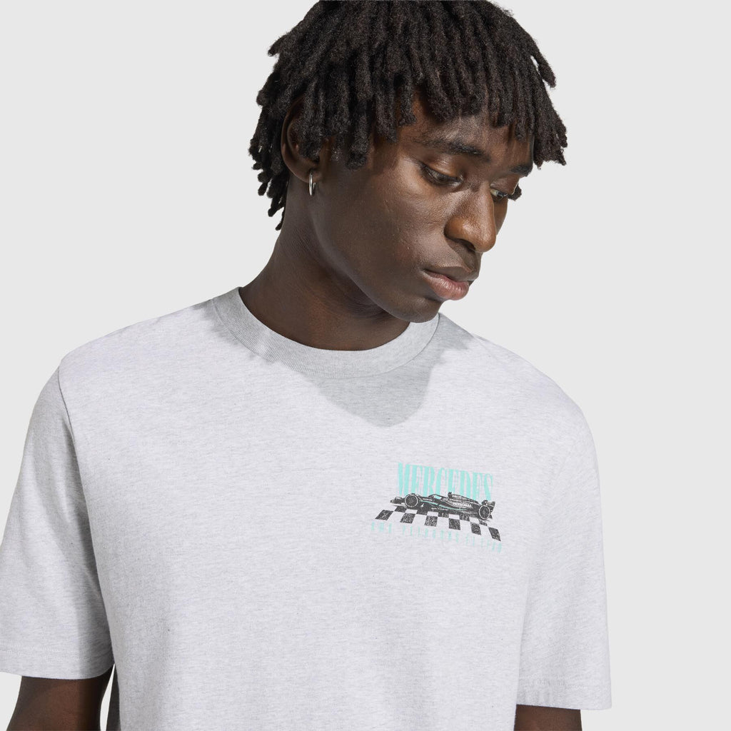 Mercedes-AMG F1 adidas George Russell Car Graphic T-shirt