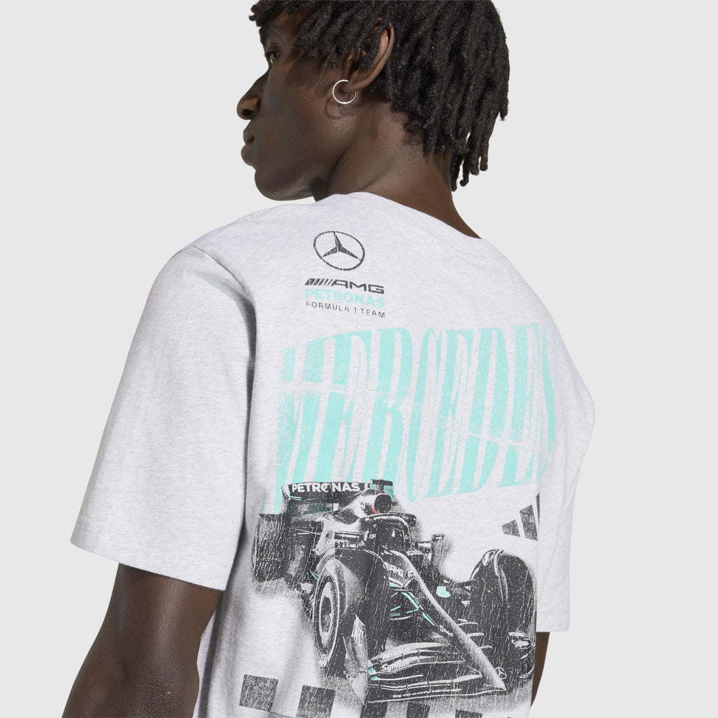 Mercedes-AMG F1 adidas George Russell Car Graphic T-shirt